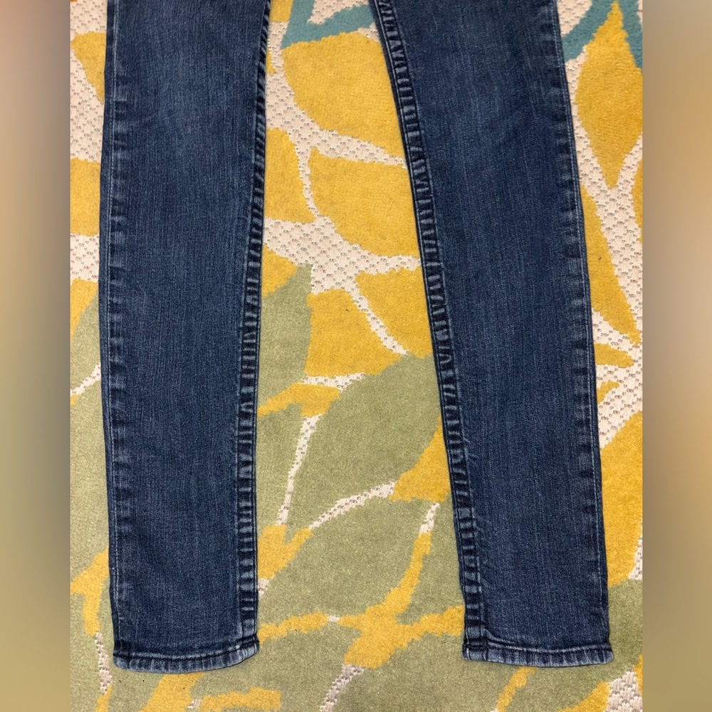 True Religion Becca Super T Skinny Jeans Women’s Size 28 Dark Wash Made in USA - Picture 2 of 11